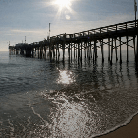 Newport pier